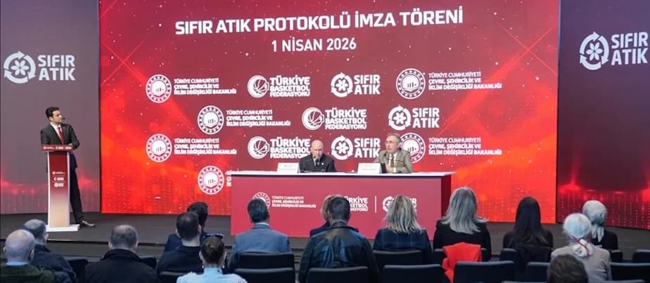 Türkiye Basketbol Federasyonu’ndan Sıfır Atık Projesine güçlü destek