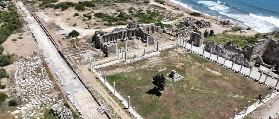 Side Antik Kenti’nde yeni keşif