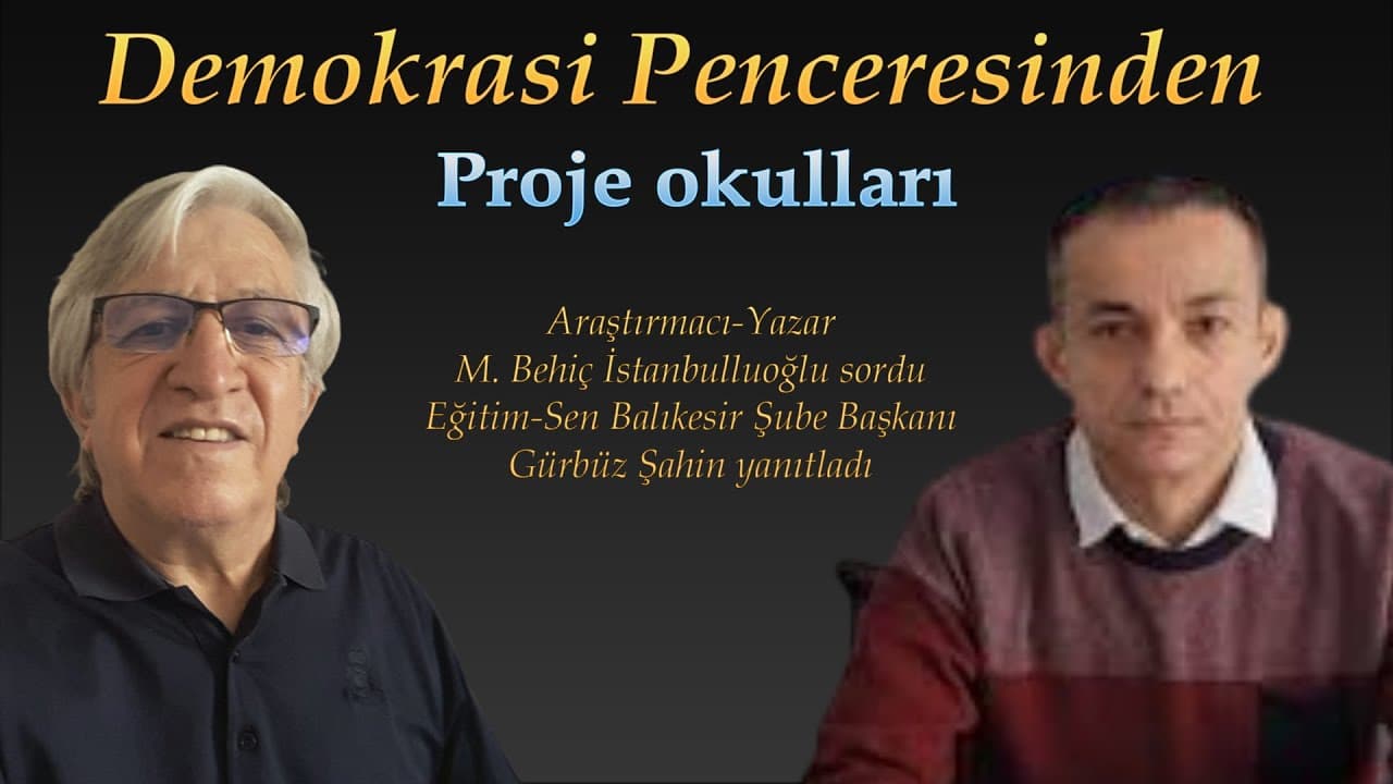 Proje Okulları |  Demokrasi Penceresinden