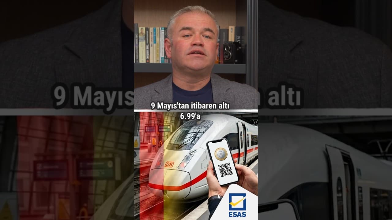 Almanya'da çok ucuza tren bileti fırsatı!