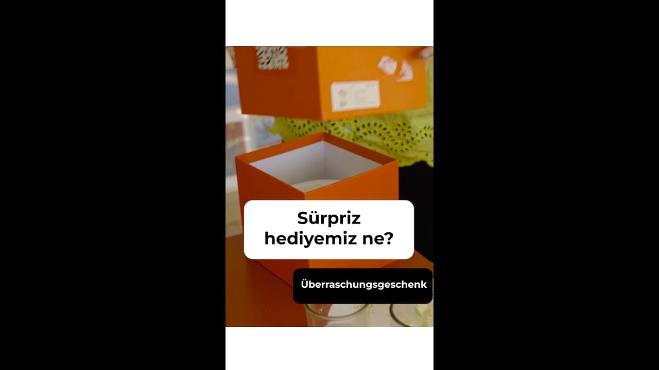 Sürpriz hediyemiz ne?