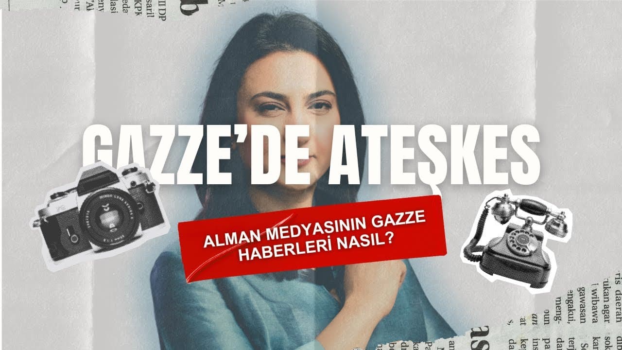 Alman medyasının Gazze haberleri hakkında ne düşünüyorsunuz? (Türkçe altyazılı)