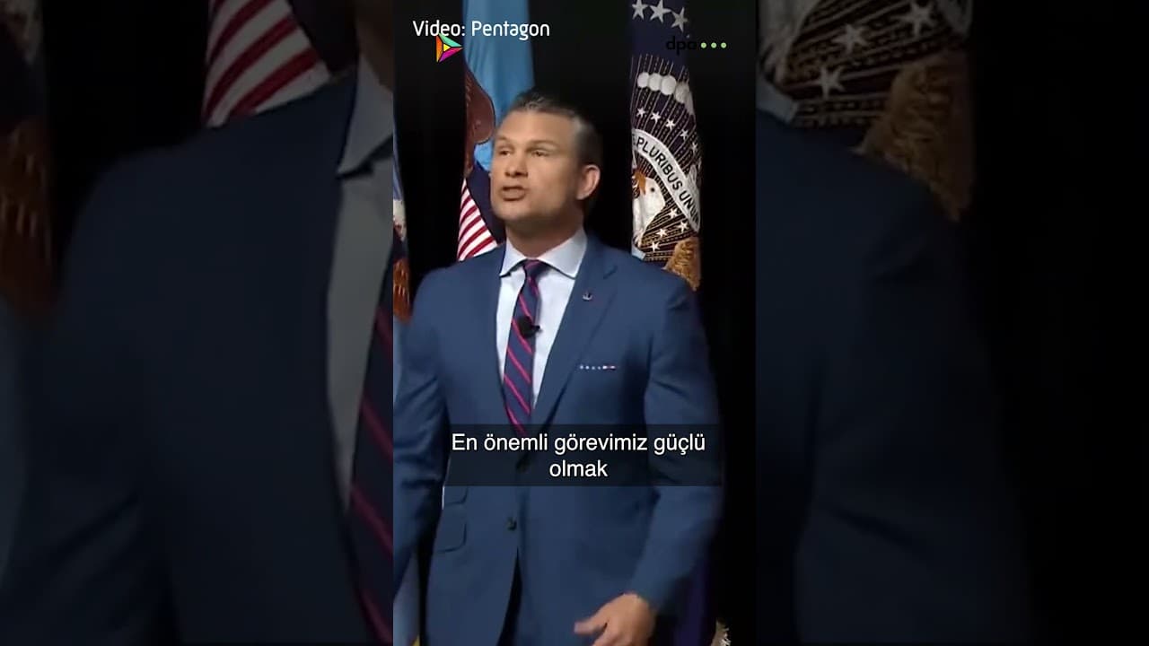 ABD Savunma Bakanı Show Yaptı