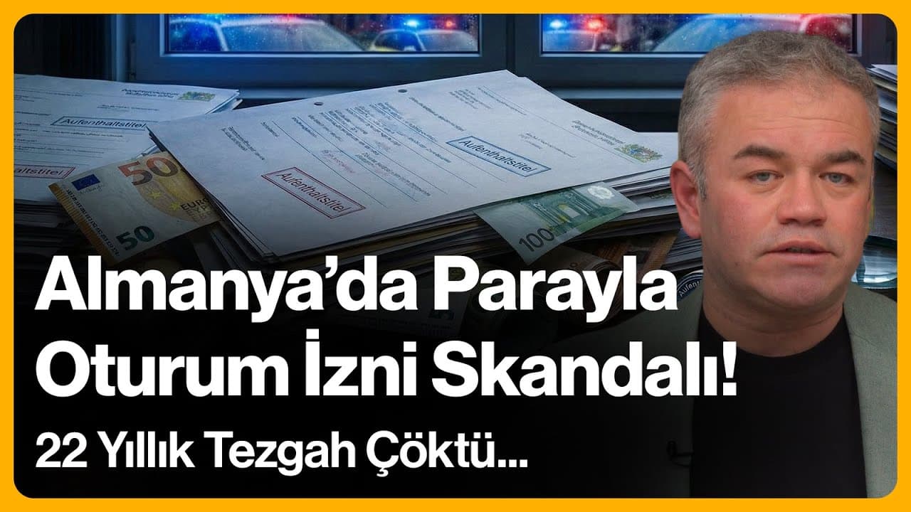 Almanya'da Satılık Oturma İzni Skandalı! 22 Yıllık Tezgah Çöktü... | 24 Aralık 2025 | Oktan Erdikmen
