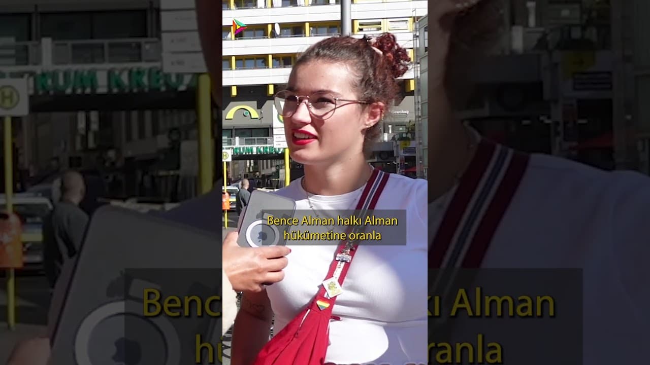 Almanya'nın Filistin tutumu...  #almanya #sokakröportajları #berlin