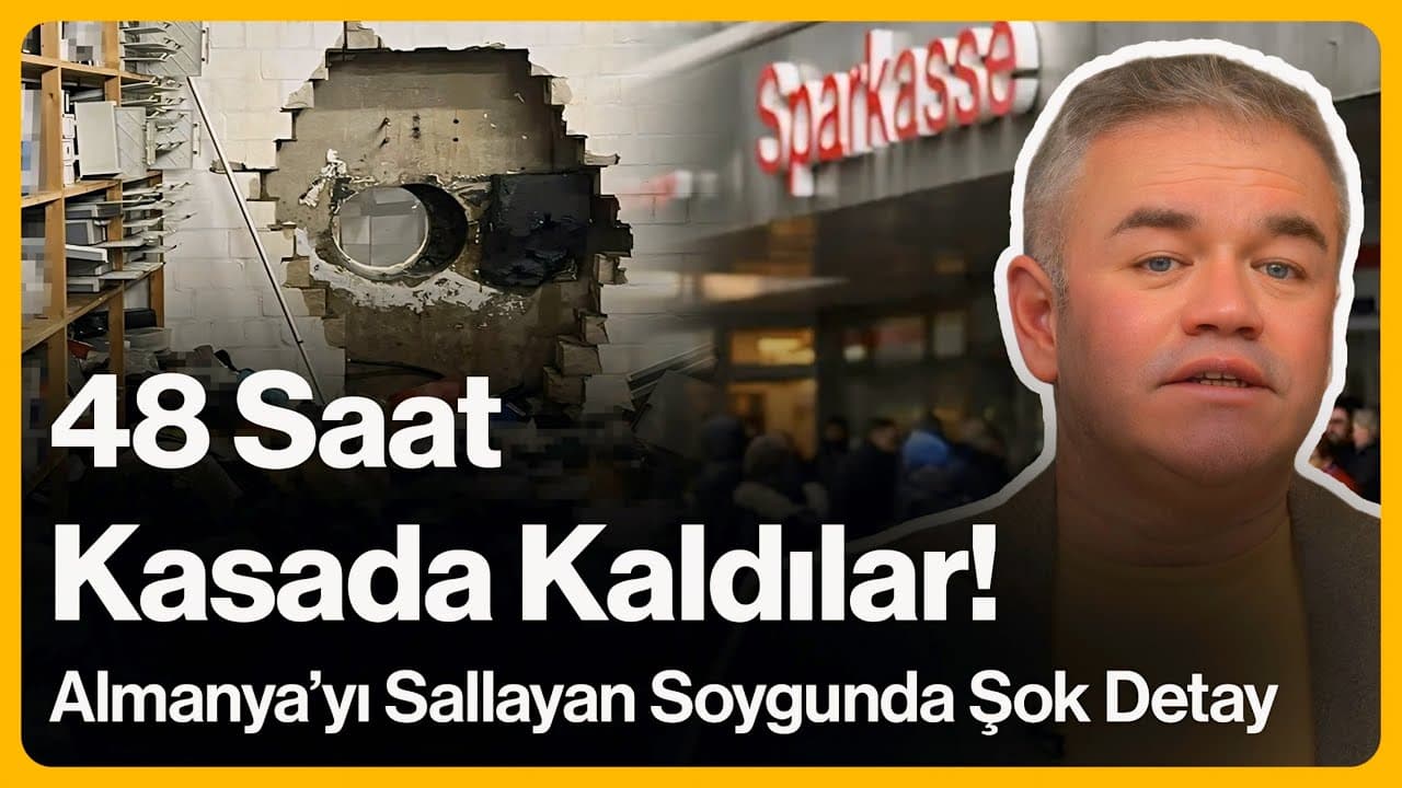 48 Saat Kasada Kaldılar! Almanya'yı Sallayan Soygunda Şok Detay... | 14 Ocak 2026