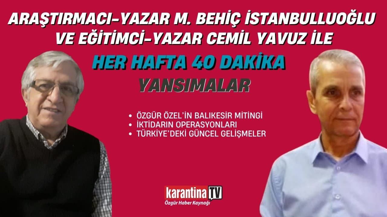 Özgür Özel'in Balıkesir mitingi, iktidarın operasyonları ve Türkiye'nin gündemi