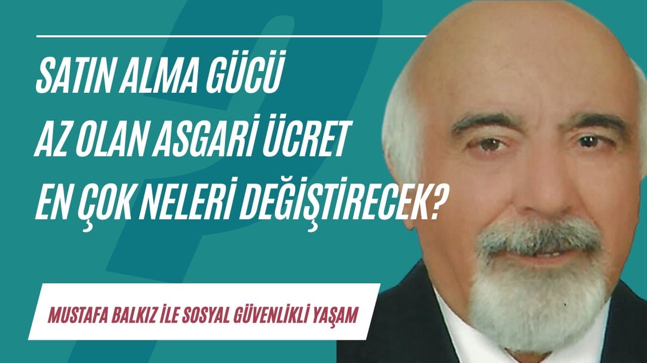 Yeni asgari ücret | Sosyal Güvenlikli Yaşam