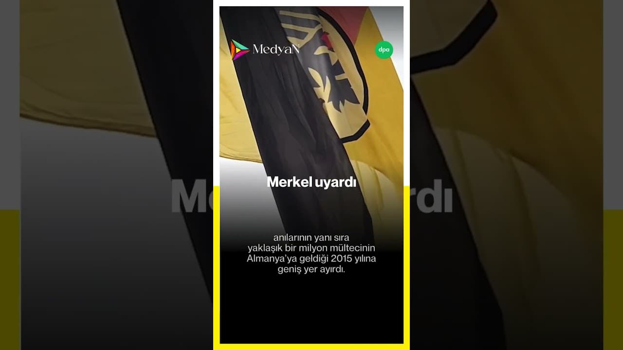 #Merkel hem konuşmuş, hem konuşmamış 😅 #almanya #türkçe #haber