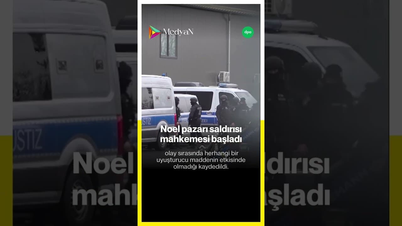 Noel pazarı saldırısı davası Magdeburg’da başladı ⚖️ #almanya #türkçe #haber