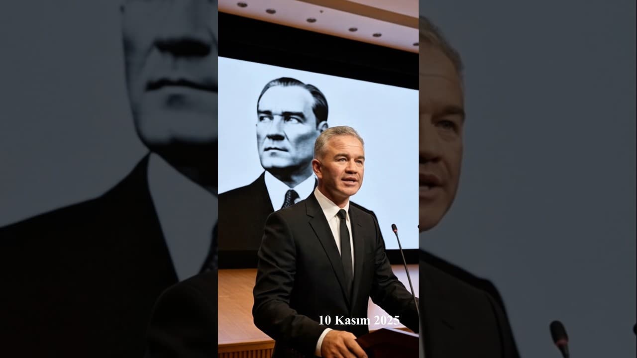 Büyük Atatürk'ü sevgi, saygı ve özlemle anıyoruz...