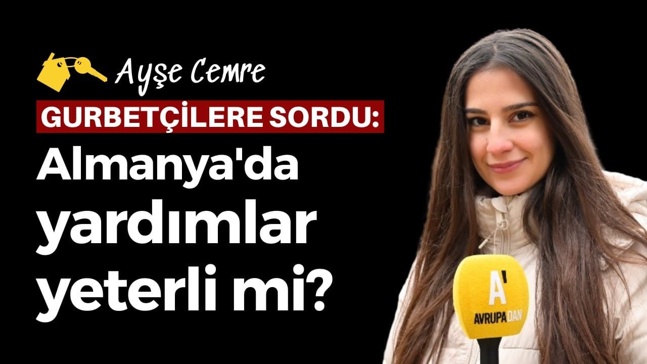 Almanya'da yardımlar yeterli mi? - Avrupadan sokak röportajları