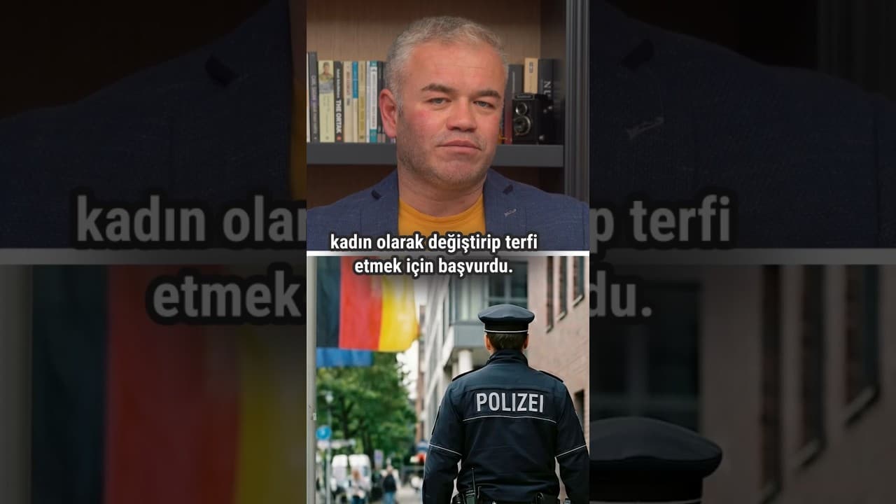 Terfi etmek için cinsiyetini değiştiren polis memuru...