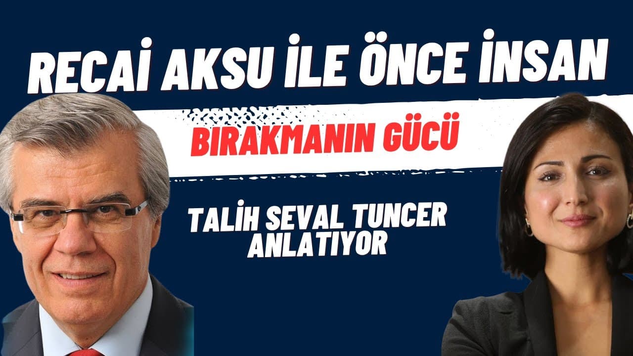 Talih Seval Tuncer, Recai Aksu'nun sorularını yanıtlıyor: Negatif düşüncelerden nasıl kurtuluruz?