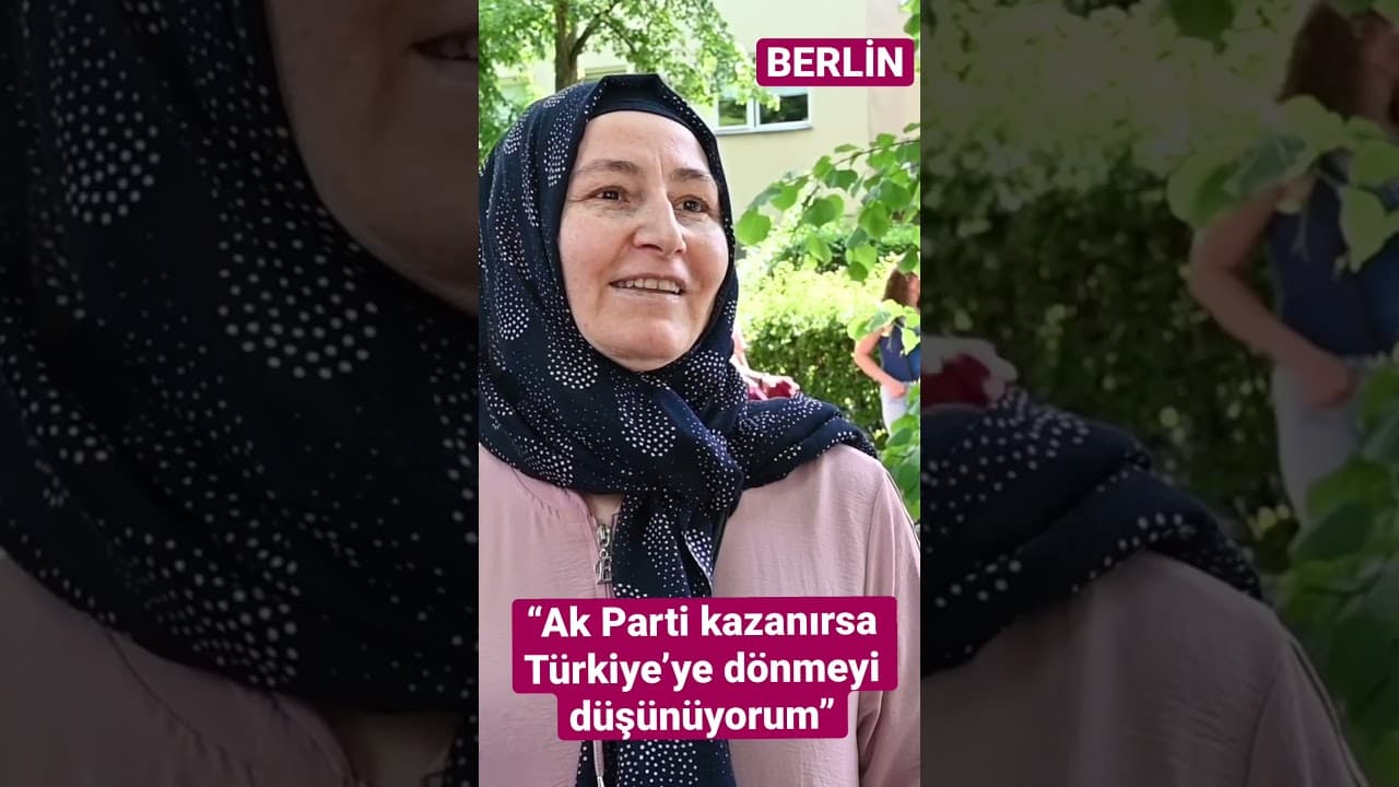 “Ak Parti kazanırsa Türkiye’ye dönmeyi düşünüyorum” #avrupadan #gurbetçi