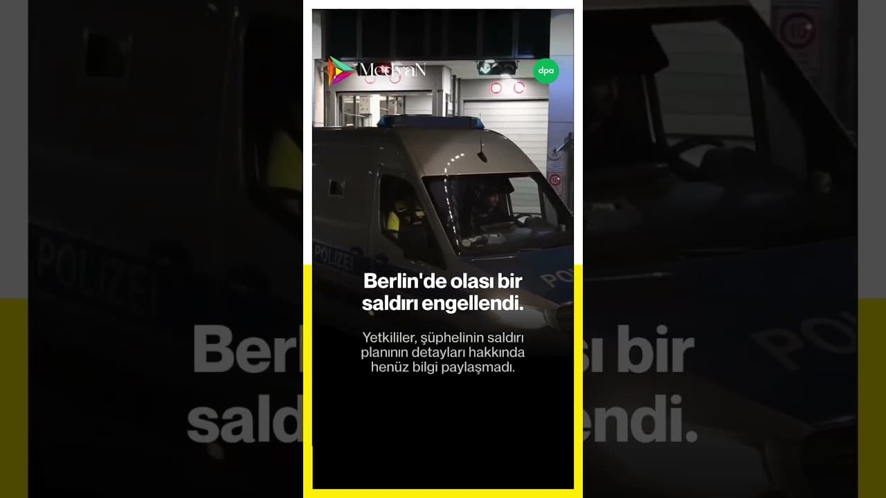 Berlin’de olası saldırı planı son anda engellendi. #almanya #türkçe #haber