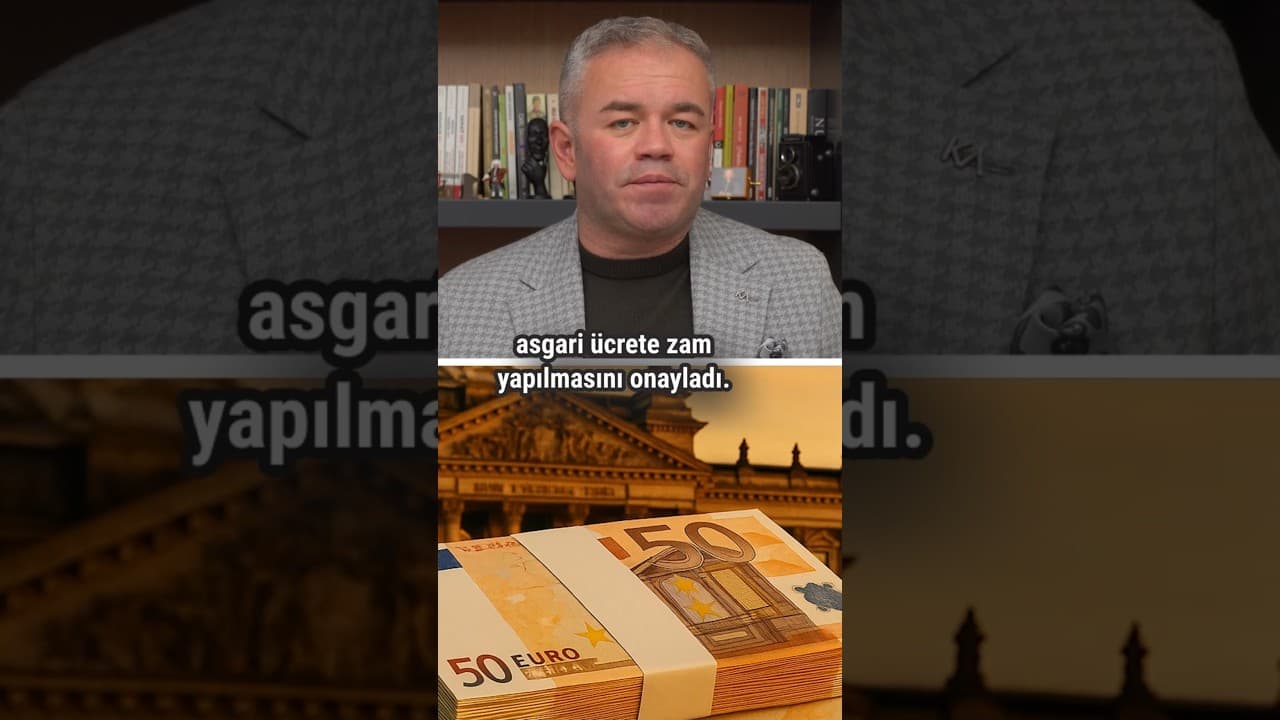 Almanya'da asgari ücrete zam geliyor!