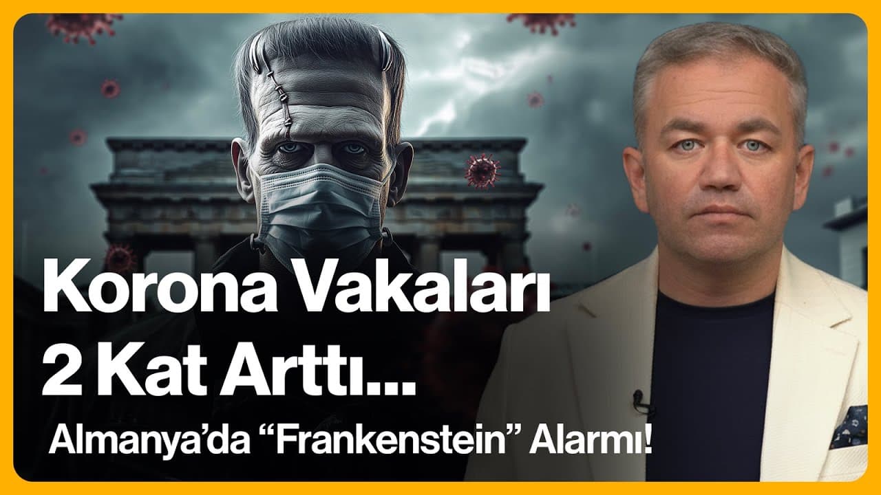 Korona vakaları 2 kat arttı! Almanya'da "Frankestein" alarmı! | 17 Ekim 2025 | Oktan Erdikmen