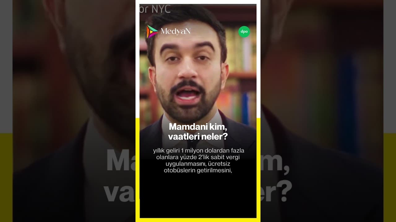 New York’un yeni başkanı Mamdani kim, neler vaat ediyor? 🗽 #almanya #türkçe #haber