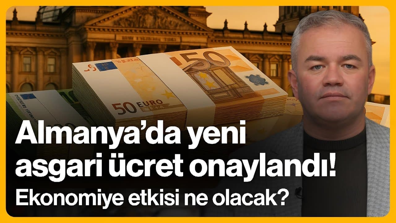 Almanya'da asgari ücrete zam! Ekonomiye etkisi ne olacak? | 29 Ekim 2025 | Oktan Erdikmen