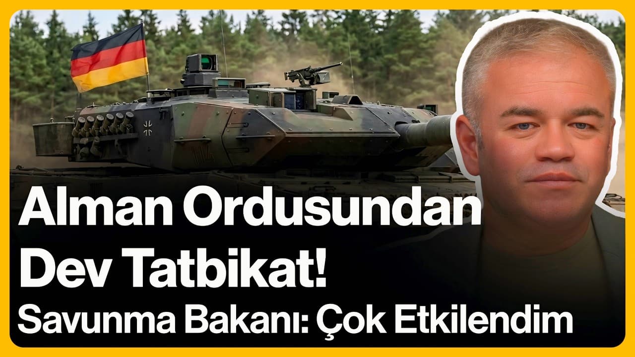 Alman Ordusundan Dev Tatbikat! Savunma Bakanı: Çok Etkilendim... | 5 Mayıs 2026