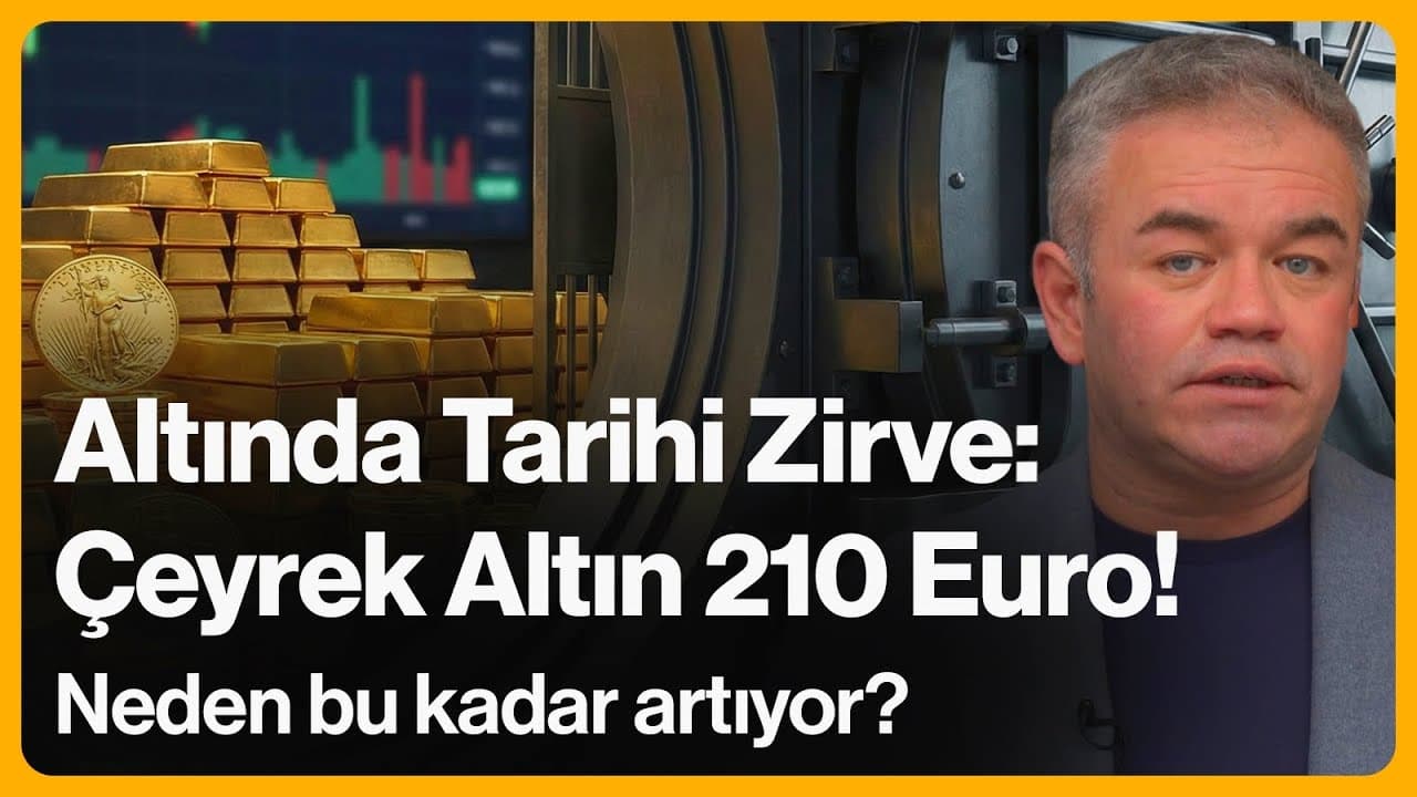 Altında Rekor! Çeyrek Altın 210 Euro! Neden Bu Kadar Artıyor? | 22 Aralık 2025 | Oktan Erdikmen