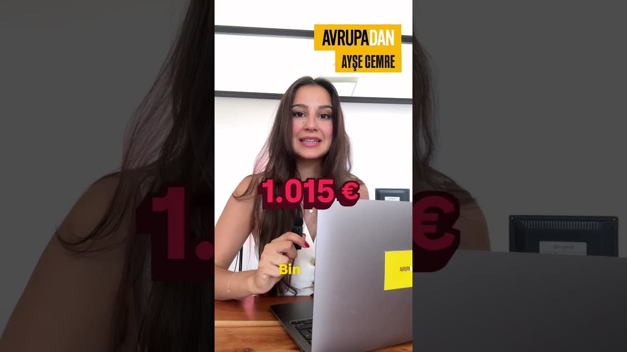 Almanya’da yardım parası almak mı, yoksa çalışmak mı daha mantıklı? Ayşe Cemre özetliyor. #AyşeCemre
