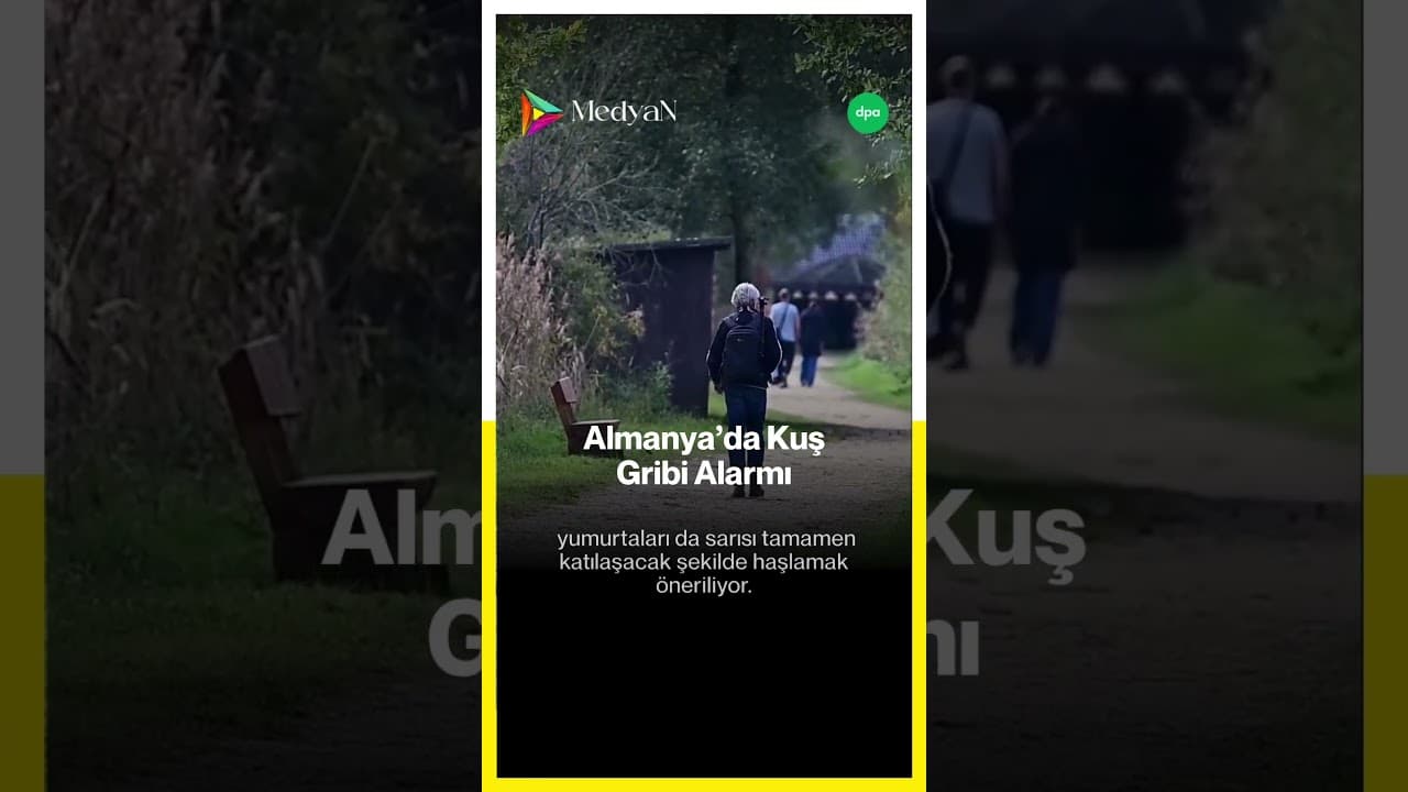 #almanya 'da kuş gribi alarmı #türkçe #haber