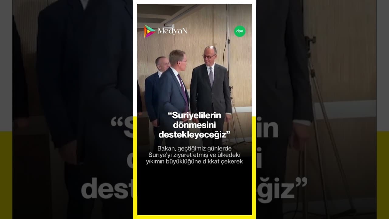 Merz: “Suriyelilerin geri dönüşünü destekleyeceğiz” #almanya #türkçe #haber