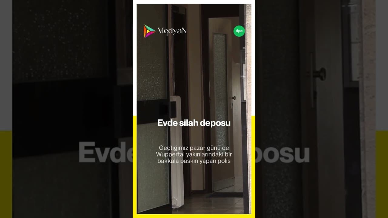 Evde silahları gizli odada saklamışlar #almanya #türkçe #haber