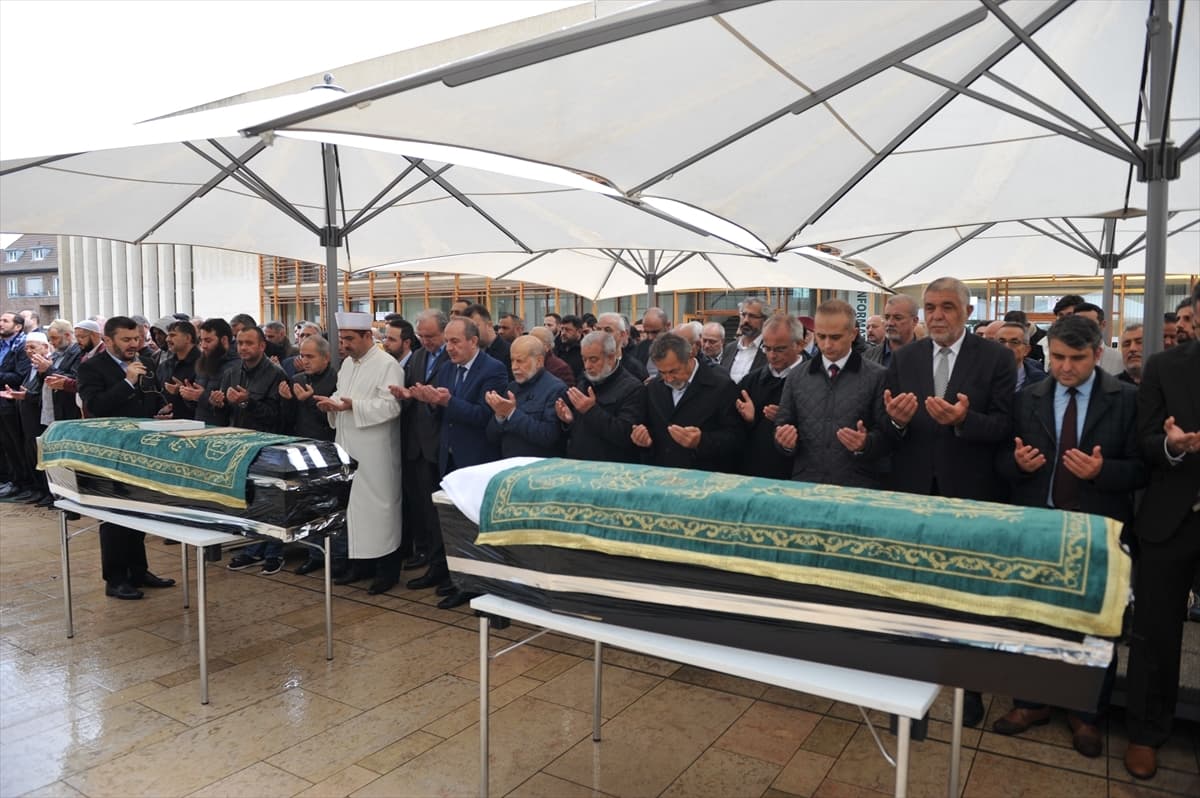 Yusuf Topçu Almanya'da son yolculuğuna uğurlandı