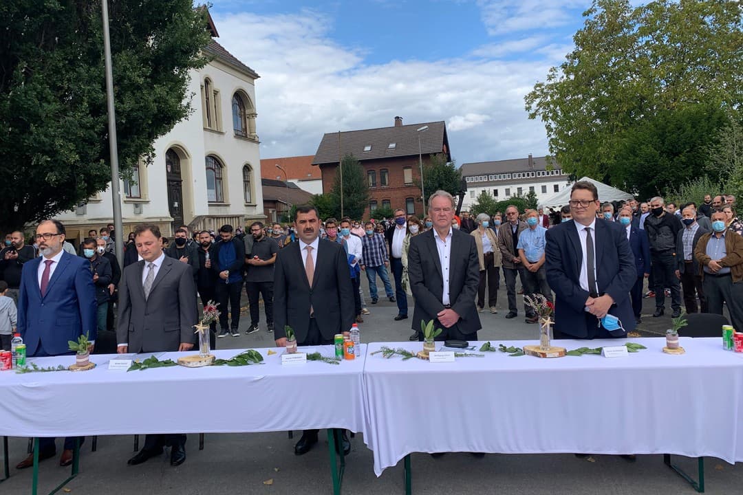 Bünde DİTİB Yeni Camii ve Kültür Merkezi’nin temeli atıldı