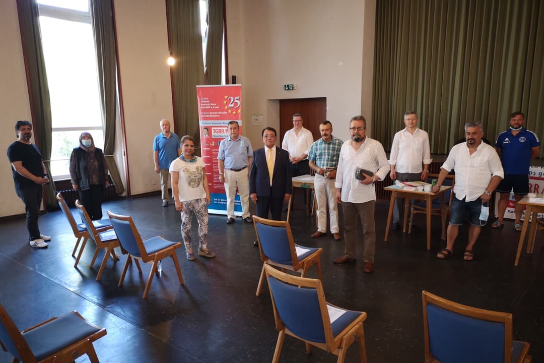 Rhein-Ruhr Türk Toplumu Mustafa Okur ile güven tazeledi