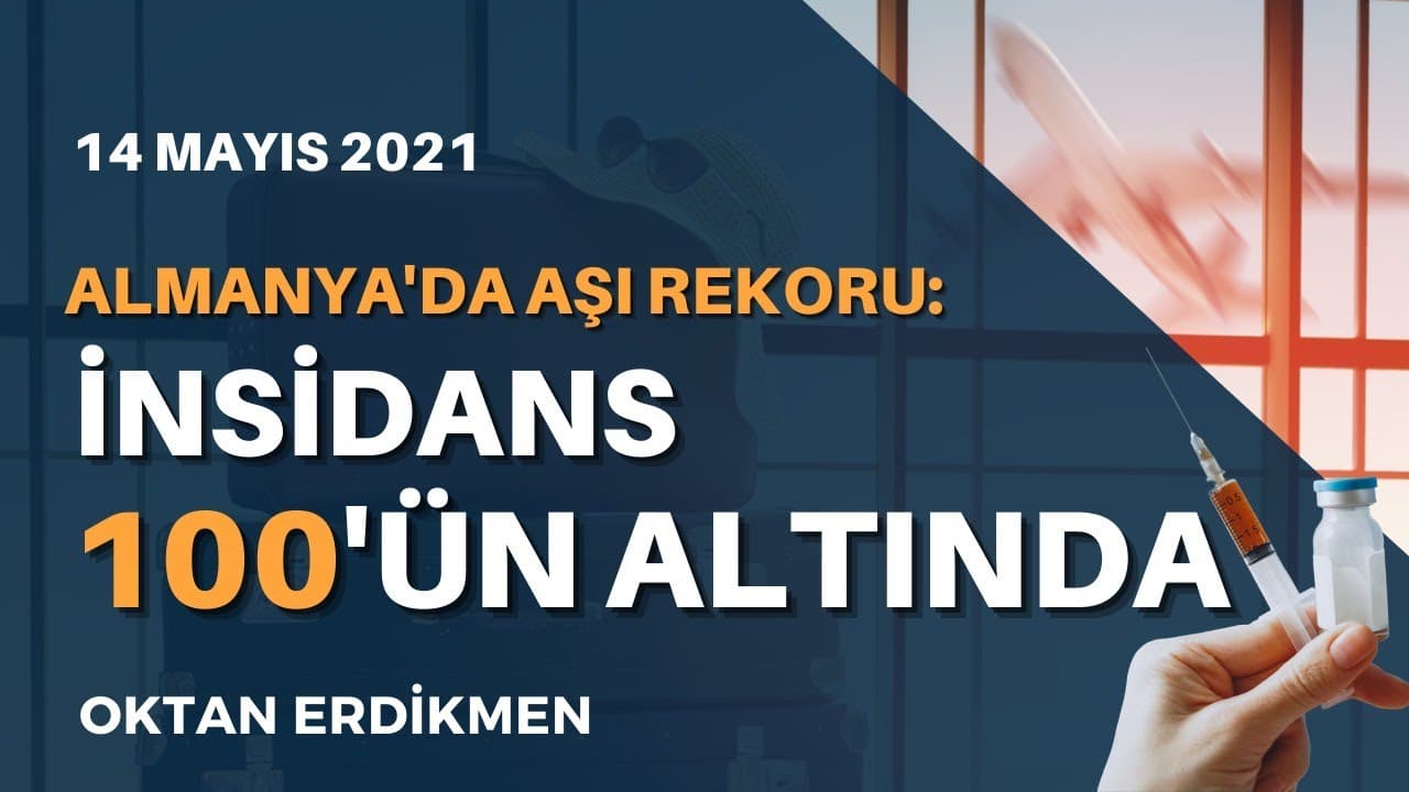 Almanya'da rekor: İnsidans 100'ün altında
