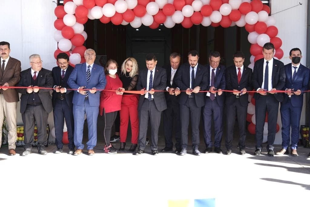 TKDK desteği ile yapılan modern soğuk hava deposu açıldı