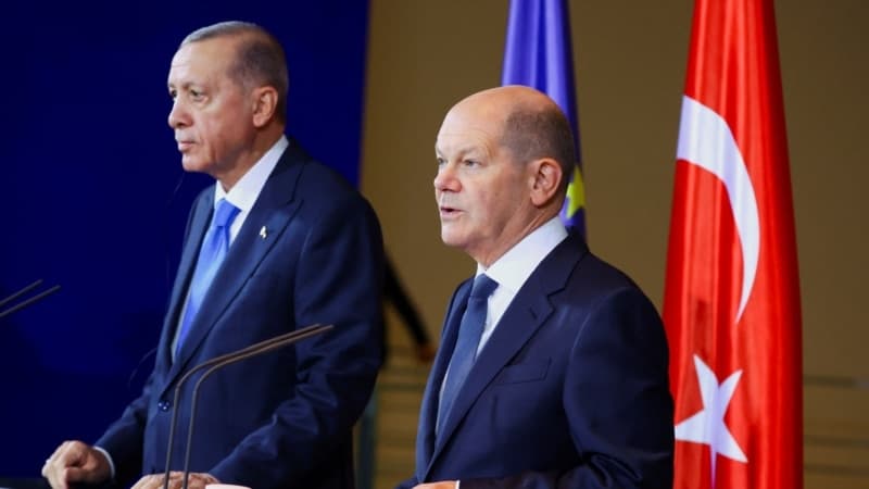 Scholz 19 Ekim’de İstanbul’da Erdoğan ile görüşecek