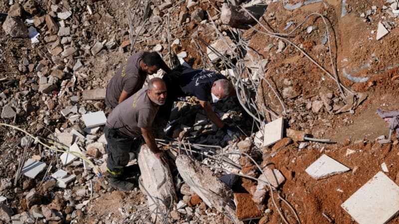 Lübnan’da İsrail saldırısında vurulan bir binadan 30 ceset çıkarıldı