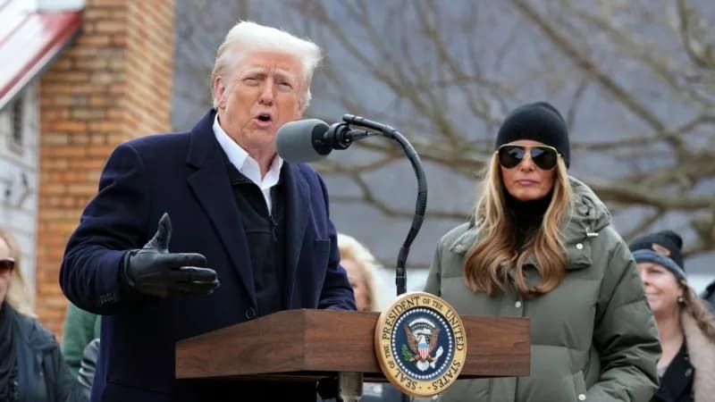 Başkan Trump ilk ziyaretini afet bölgelerine yaptı, FEMA’yı eleştirdi