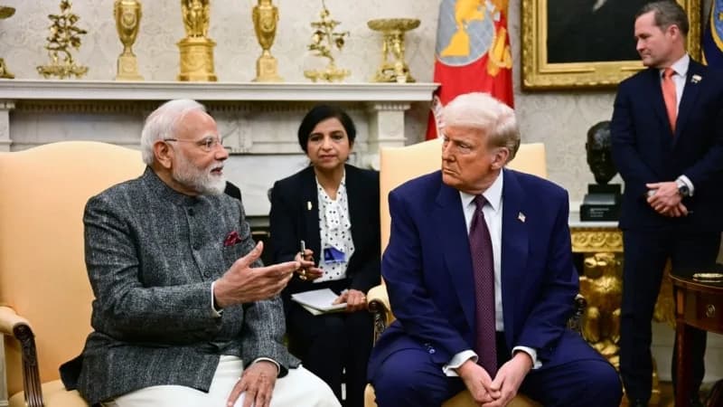 Trump’tan Hindistan’la ekonomik ilişkilere “adalet ve karşılıklılık” getirme sözü
