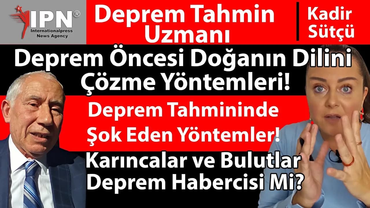 Deprem Öncesi Karıncaların Sıra Dışı Davranışları!