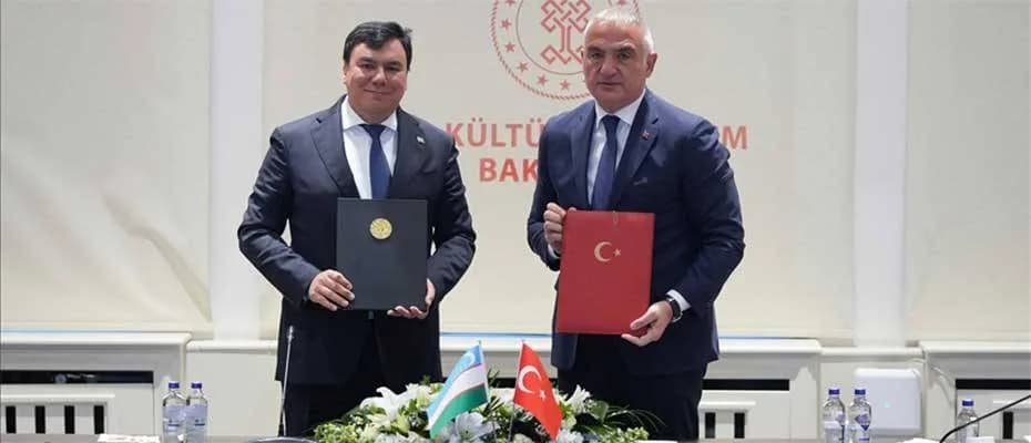 Türkiye ile Özbekistan arasında turizm alanında niyet protokolü imzalandı