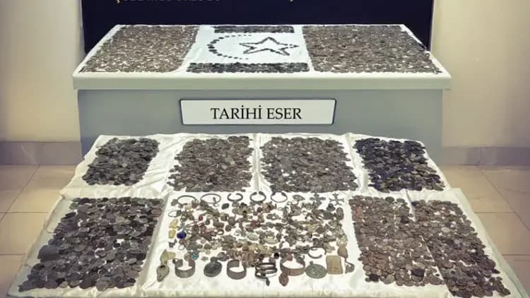 Kapıkule’de tarihi eser operasyonu