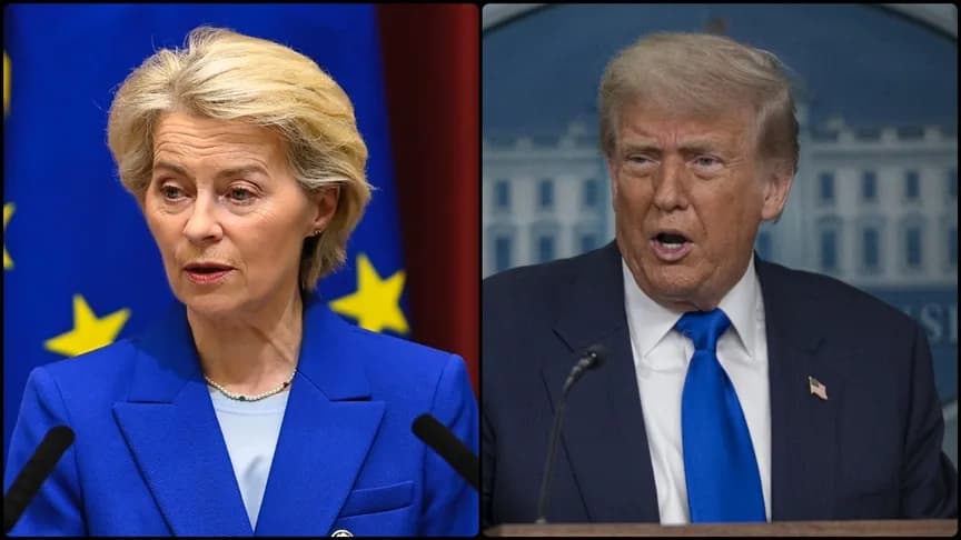 Von der Leyen ile Trump’tan kritik görüşme