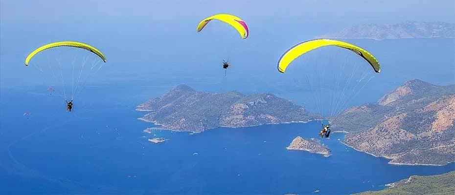 Babadağ’da yamaç paraşütüne yoğun ilgi: 2025’te 194 binin üzerinde uçuş