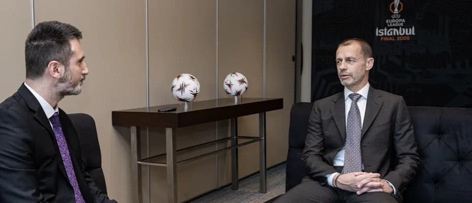 UEFA Başkanı Ceferin İstanbul’u sever