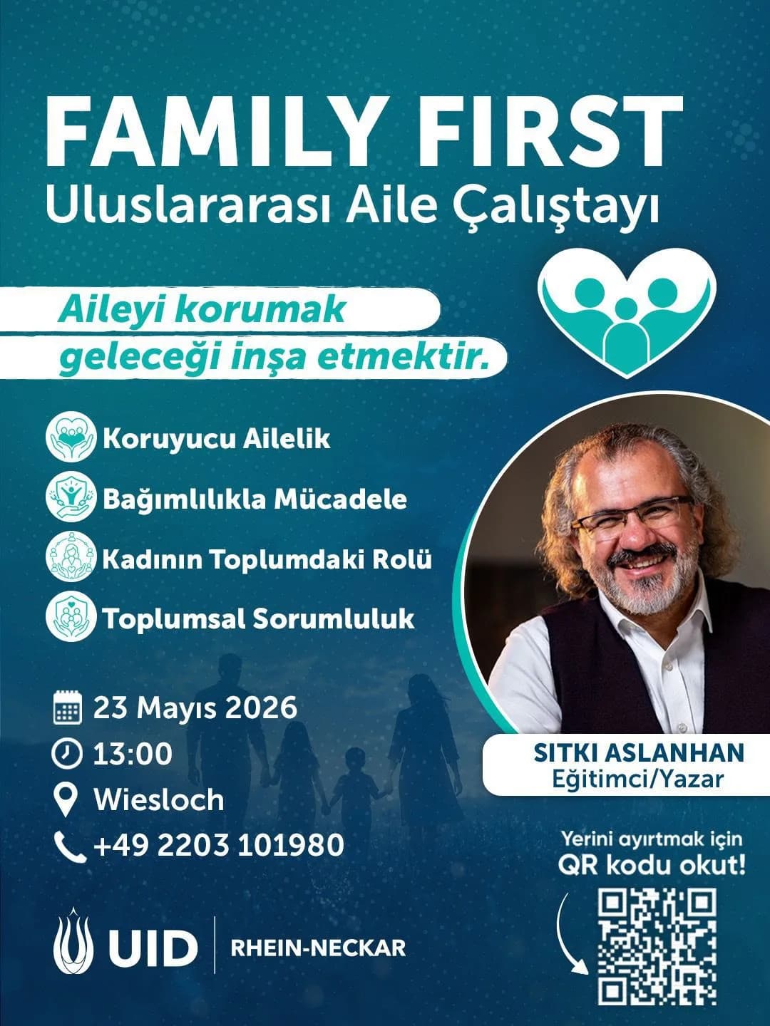 UID’den Almanya’da Uluslararası Aile Çalıştayı