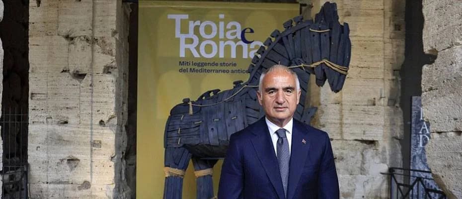 Ersoy: Kolezyum’daki Troya Sergisi turizm tanıtımında güçlü sonuçlar veriyor
