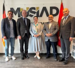 Başkonsolos Cebeci ve Ticaret Ataşelerinden MÜSİAD Nürnberg’e Stratejik Ziyaret