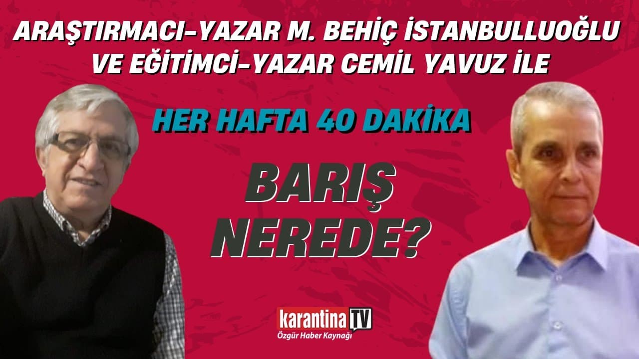 Barış nerede?