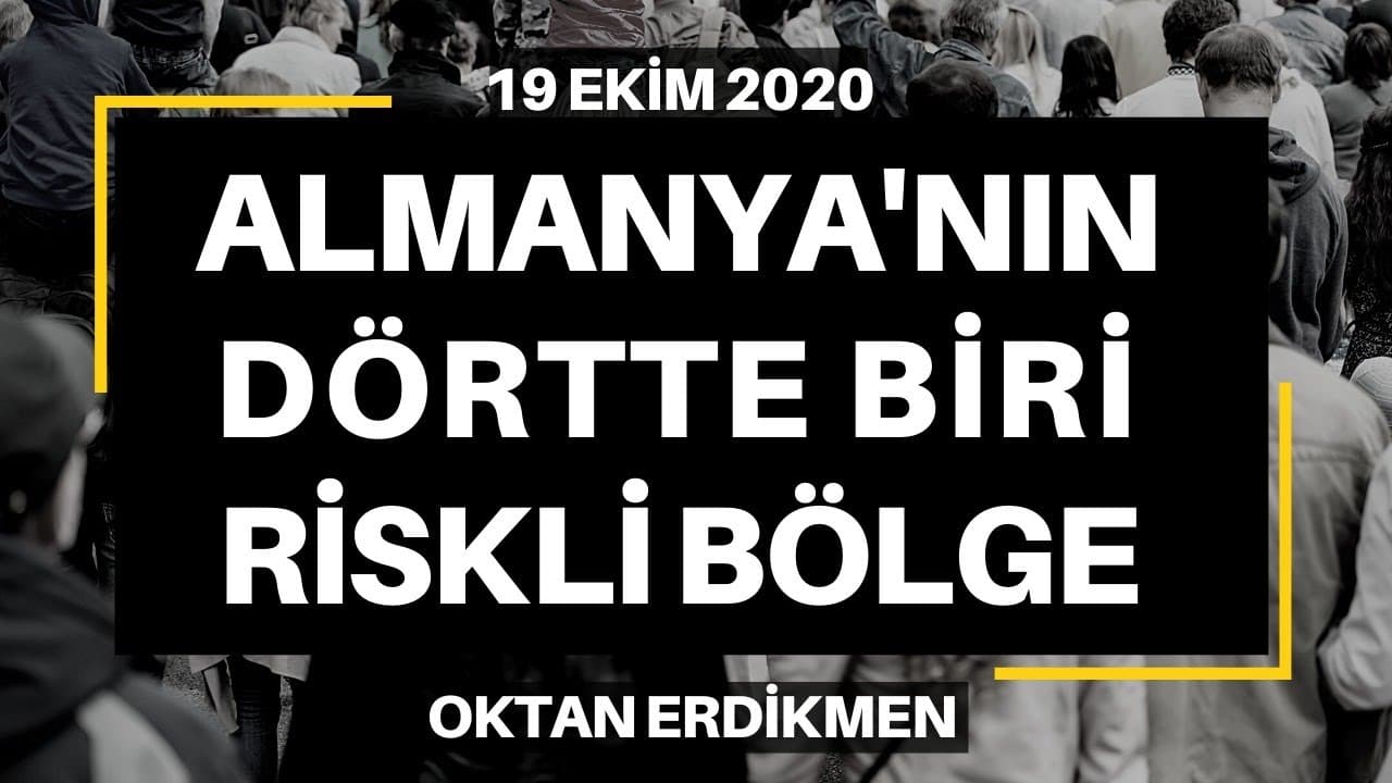 Almanya'nın dörtte biri riskli bölge